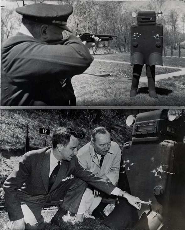 Vestă anti-glonț, 1958